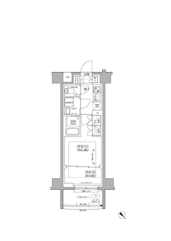 RELUXIA国分寺の間取り