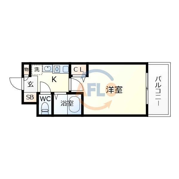 ラナップスクエア上本町 　真田山小学校区の間取り|ラナップスクエア上本町 　間取り