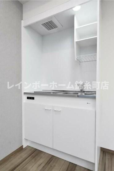 I-wood柴又のキッチン
