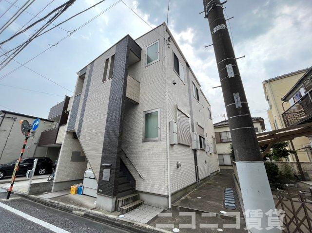 足立区竹の塚５丁目のアパートの外観|

