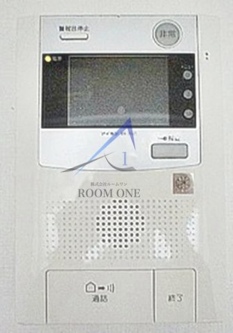 スパシエ　グランス　早稲田のセキュリティ|モニター付きインターホンです。