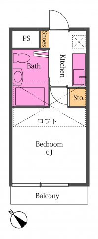 シティパレス鎌倉町の間取り