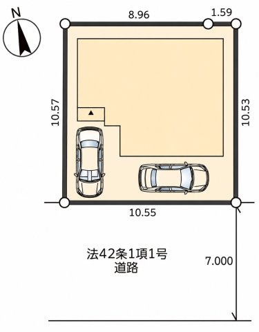 【区画図】 | 戸建 横浜市鶴見区馬場４丁目
