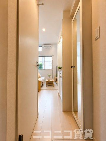新宿区山吹町のアパートの玄関|別号室イメージの為、現状を優先致します。