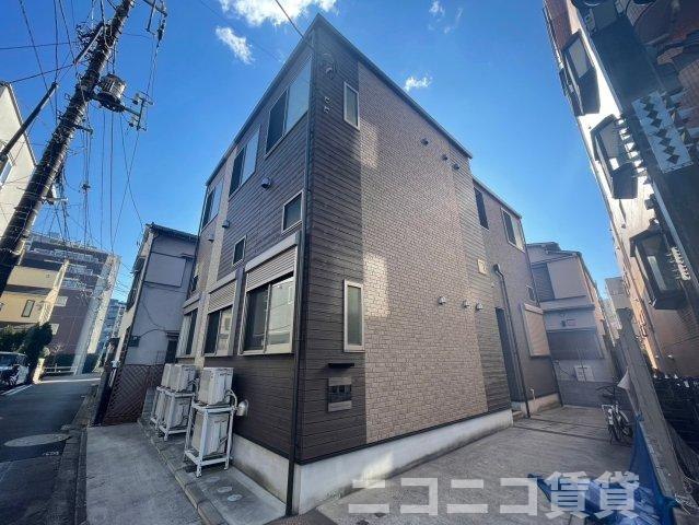 板橋区清水町のアパートの外観