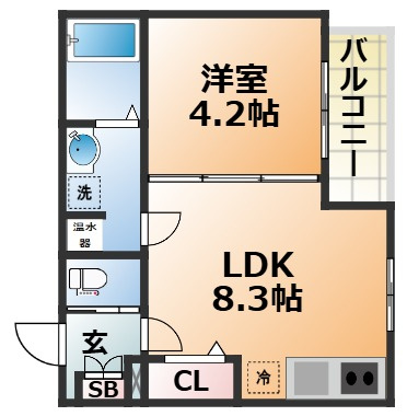 F asecia arvensisの間取り