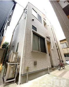 板橋区稲荷台のアパートの外観