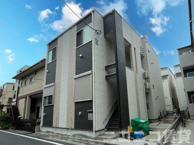 板橋区蓮根１丁目のアパートの外観