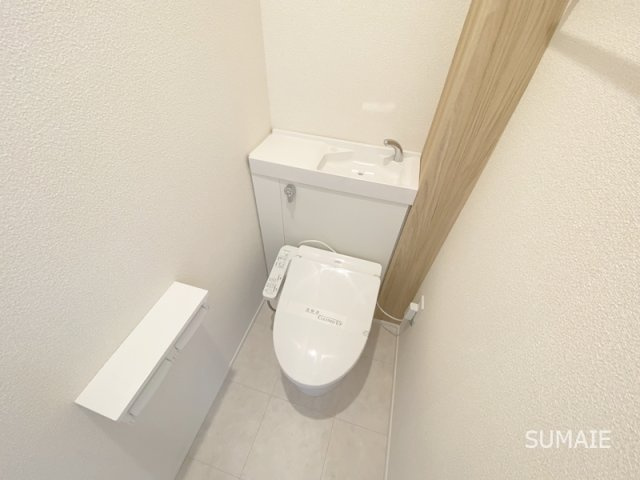 タウンセレッソのトイレ|洗浄便座付きのトイレです！