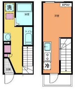 Calm NESTの間取り