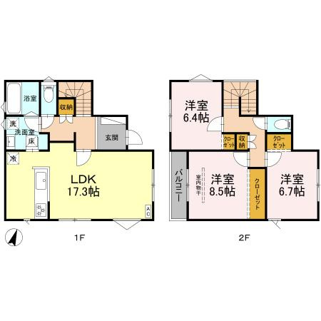 西原町5丁目貸家