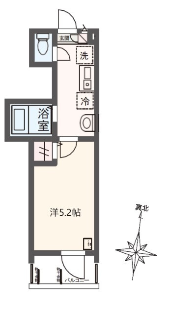 メルディア舎人の間取り