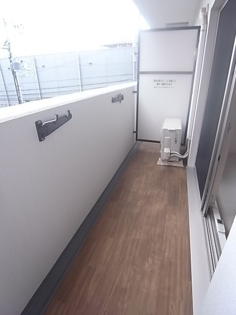 リアライズ神戸WESTのバルコニー
