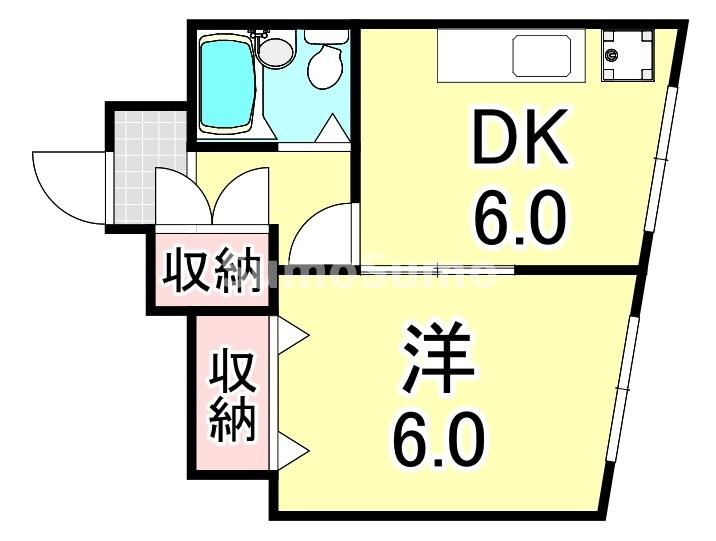 平野サンロイヤルの間取り
