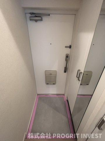 高田馬場住宅の玄関