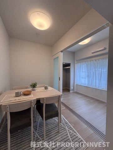 高田馬場住宅の居間・リビング