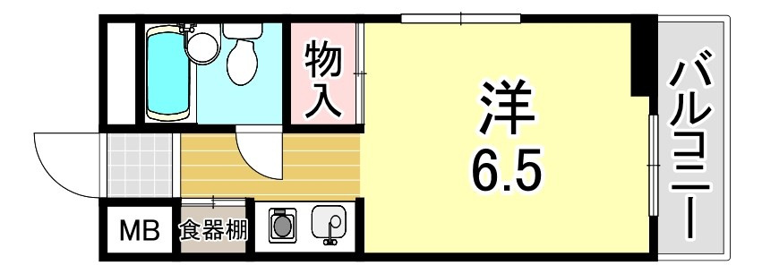 クリスタルハーモニー東棟の間取り