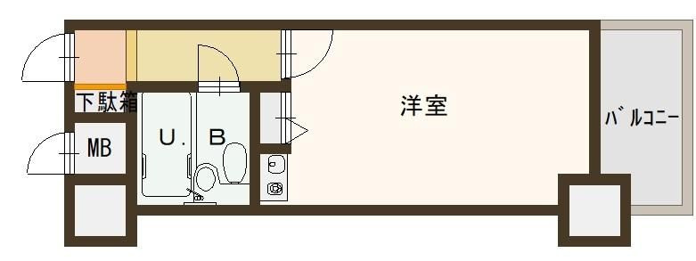 ニューブ神戸の間取り