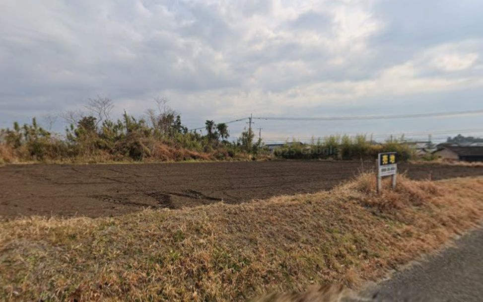 都城市上水流町の売地の外観