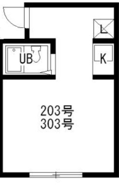 メゾン栄光園 の間取り