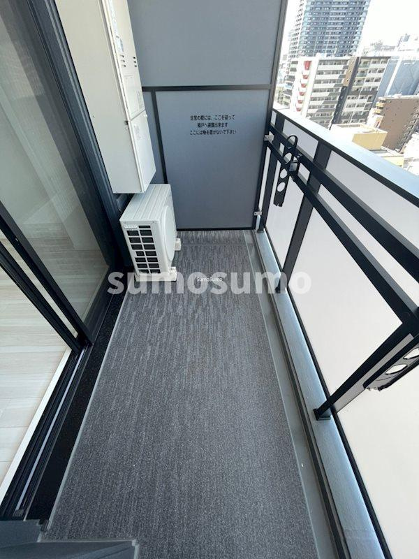 S-RESIDENCE堺筋本町Unoのバルコニー