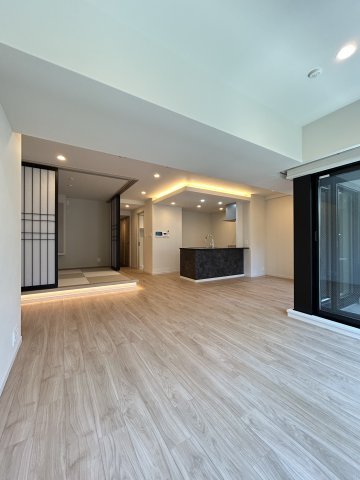 S-RESIDENCE谷町六丁目aloの居間・リビング