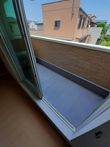 ミルト伏石のバルコニー