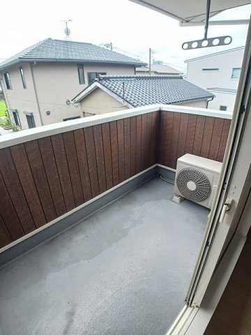 クオーレⅡのバルコニー