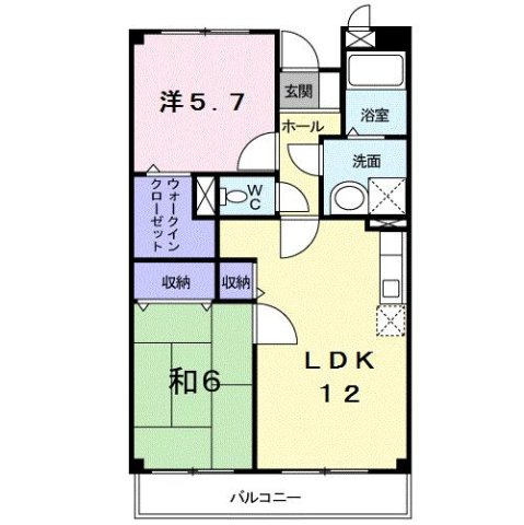 ＣＯＭＦＯＲＴ　ＭＡＮＳＩＯＮの間取り