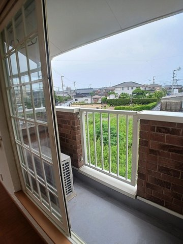 れいけん元山のバルコニー