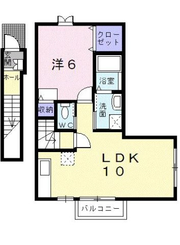 れいけん元山の間取り