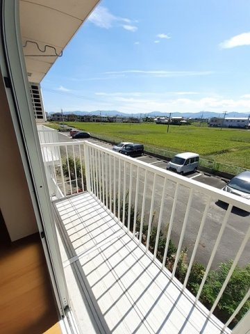 アメニティハイツカワシマ　Ｃのバルコニー