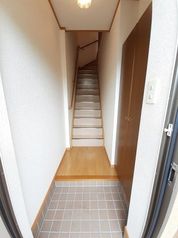 フルールＭ２の玄関