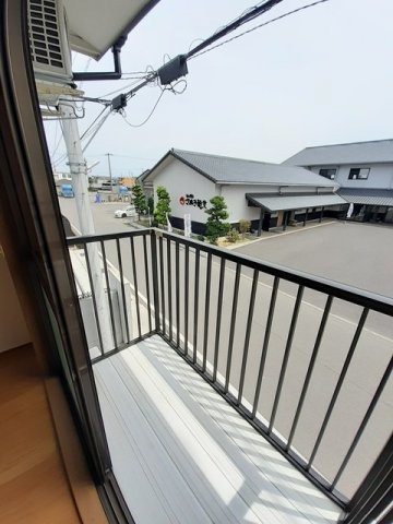 エスポワール土居　Ａのバルコニー
