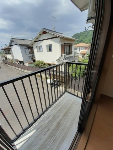 エスポワール土居　Ｂのバルコニー