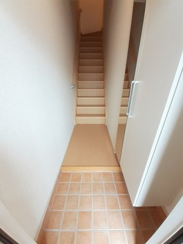 クラール鬼無　Ｃの玄関