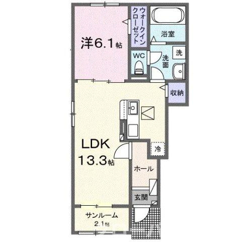 アンフィニ　リアンの間取り
