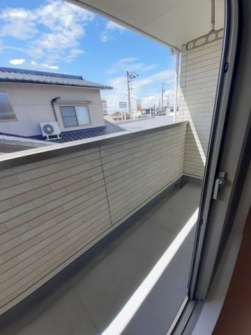 プランドール松縄のバルコニー