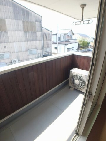 クレストールＫⅢのバルコニー