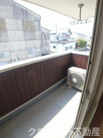 クレストールＫⅢのバルコニー