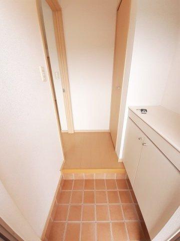 アミックスⅡＣの玄関