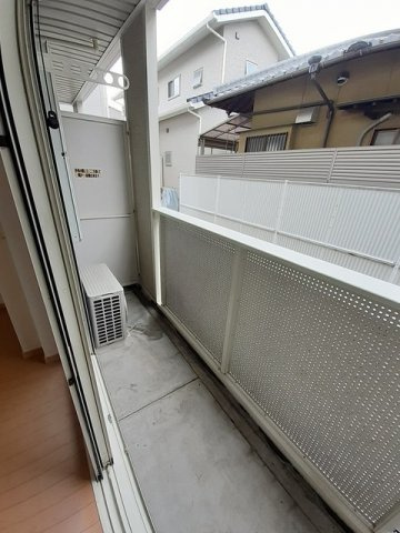 プレッソＤＫのバルコニー