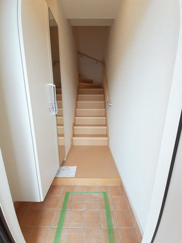 オーブ下田井Ｃの玄関