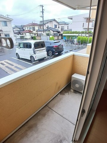 アリストガーデンⅡのバルコニー
