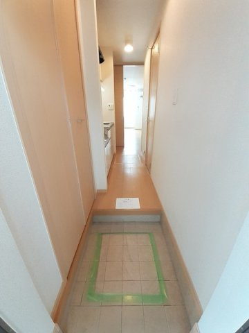 ディアコート河西の玄関