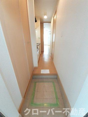 ディアコート河西の玄関