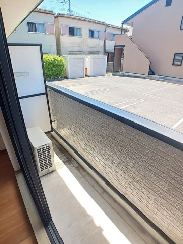 カーサ木太Ⅱのバルコニー