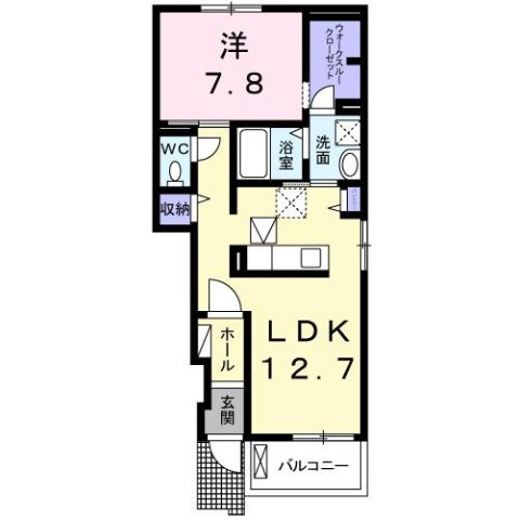 アンダンテ　イースト　Ｃの間取り
