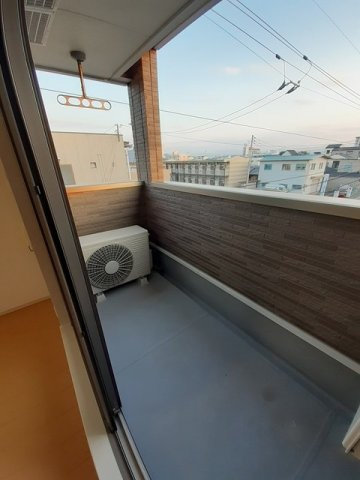 フェリーチェＭのバルコニー
