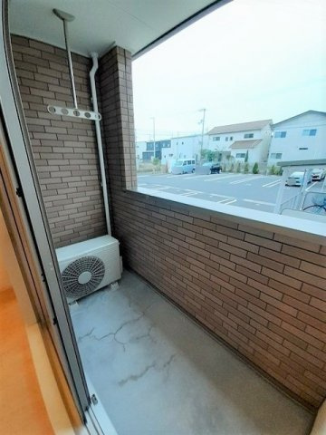 レガート春日Ⅰのバルコニー